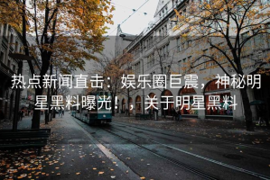 热点新闻直击：娱乐圈巨震，神秘明星黑料曝光！，关于明星黑料