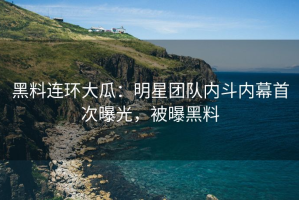 黑料连环大瓜：明星团队内斗内幕首次曝光，被曝黑料